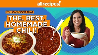 How To Make The Best Homemade Chili  Allrecipes [upl. by Paz]