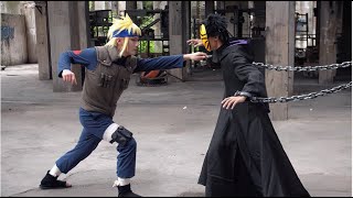 Naruto FanMoive MinatoVS Obito [upl. by Tabber]