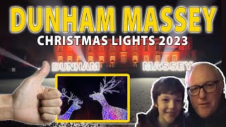 Dunham Massey Christmas Lights 2023 🎄🎅 [upl. by Nreval955]