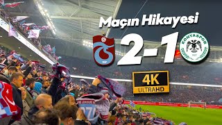 Trabzonspor 21 Konyaspor 4K  Maçın Hikayesi [upl. by Namzed]