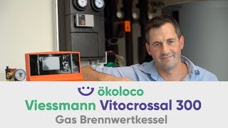 Viessmann Vitocrossal 300  Bodenstehender SpitzentechnikGasBrennwertkessel  ökoloco [upl. by Fernandez]