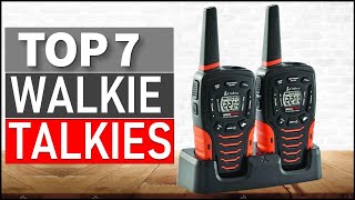 TOP 7 Best Walkietalkies for 2024 [upl. by Vinson635]