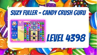 Candy Crush level 4398 Talkthrough 35 Moves 0 Boosters from Suzy Fuller Your Candy Crush Guru [upl. by Rani589]