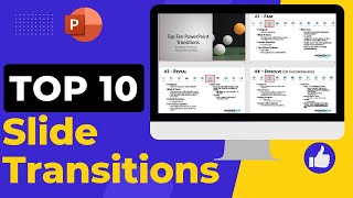 Top 10 Best Slide Transitions in PowerPoint [upl. by Davie77]