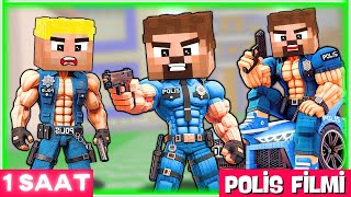 MİNECRAFT FAKİR VE AİLESİ POLİS FİLMİ  1 Saat [upl. by Retsof147]