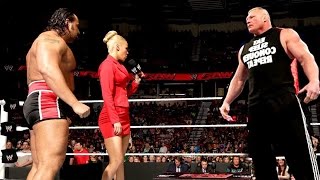 BROCK LESNAR VS RUSEV UNSEEN FIGHT 2016 [upl. by Rosalyn]