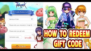 How To Redeem Ragnarok M Eternal Love 20 Code  How To Exchange Ragnarok Mobile 20 Gift Code [upl. by Sailesh965]