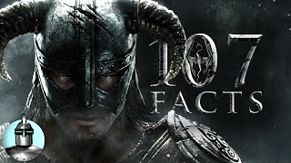 107 Skyrim Facts YOU Should KNOW  The Leaderboard [upl. by Laemaj]