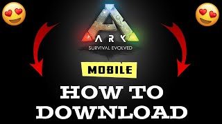 How To Download ARK Survival Evolved Mobile  ARK Back In Play Store 🔥 [upl. by Jason]