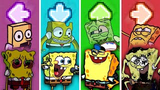 FNF Character Test  Gameplay VS Playground Mod SpongeBob All Characters 40 characters [upl. by Tower]