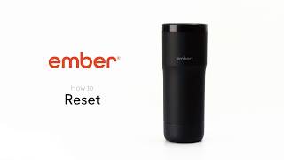 Ember Support Travel Mug Reset [upl. by Noirod]