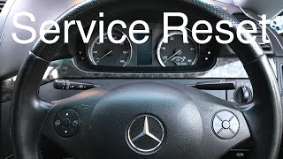 Mercedes VitoViano  Service Reset  W639 [upl. by Hecklau]