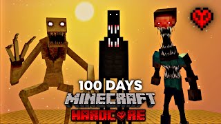 Surviving 100 Days In HORROR One Block SkyBlock FULL MOVIE [upl. by Pansy]