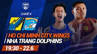 🔴 Livestream Ho Chi Minh City Wings  Nha Trang Dolphins  Game 4  VBA 2024 [upl. by Annirak]