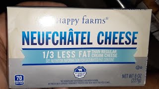 NEUFCHÂTEL CREAM CHEESE BY HAPPY FARMS [upl. by Ienttirb]