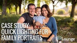 On Camera Lighting for Family Portraits  Lighting 101 [upl. by Lindsey799]