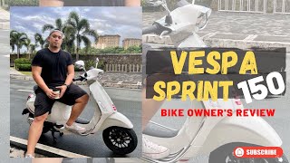 Real Owners Review  Vespa Sprint s150 [upl. by Lennard383]