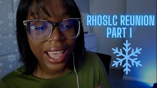 ASMR  RHOSLC Reunion Part 1 review [upl. by Elok]