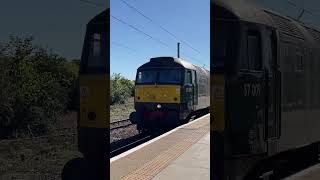 57009 ‘CJ Churchward’  Newark Northgate 280924 class57 newark northgate railway station [upl. by Ahsote]