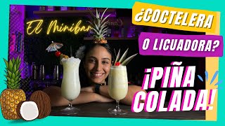 Cómo hacer una Piña colada casera y económica con alcohol y sin alcohol [upl. by Omora]