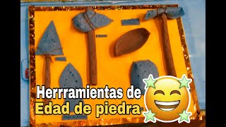 Como Hacer Las Herramientas De La Edad De Piedra [upl. by Davin]