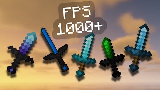 Top 10 Best PvP Texture Packs for Minecraft FPS BOOST  JavaMCPE [upl. by Mahau929]