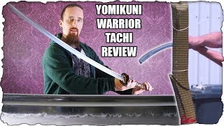 The Warrior Tachi from Yomikuni  Impressive Cutting Blade [upl. by Teador]