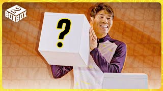 Arsenals Takehiro Tomiyasu RANKS English food  Box to Box 📦 [upl. by Perlman597]