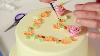 Trailer Torten dekorieren mit Fondant [upl. by Fendig520]