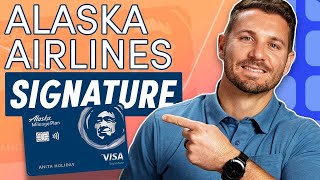 Alaska Airlines Visa Signature Card Overview [upl. by Eitteb]