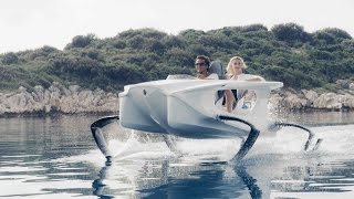 Quadrofoil  Amazing Electric Hydrofoil of the Future [upl. by Nnyroc]