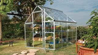 Palram  Canopia  Harmony™ 6x4 amp 6x8 Green Greenhouses  Premium Packs [upl. by Anayik]