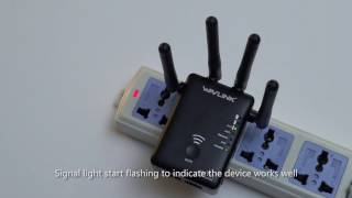 Setup Tutorial Wavlink WN575A3 AC1200 DualBand Wireless APRange ExtenderRouter Product Overview [upl. by Edik918]