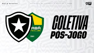 AO VIVO  Coletiva pósjogo com Lúcio Flávio  Botafogo x Cuiabá [upl. by Ruprecht447]