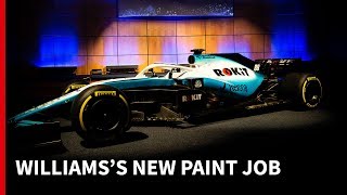 The story behind Williamss new F1 livery [upl. by Kosaka]