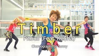 Timber Feat Keha Pitbull  Easy Dance Fitness Choreography  ZIN™  Wooks Zumba® Story  Sunny [upl. by Enimzzaj953]