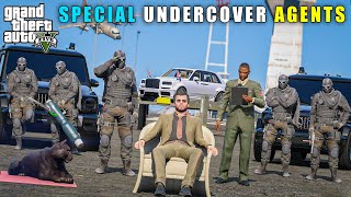 GTA 5  MICHAELS NEW SPECIAL UNDERCOVER POWERFUL AGENTS  BB GAMING [upl. by Manup]