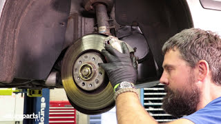 Saab 95 93 Wheel Bearing and Hub Replacement DIY [upl. by Munshi]