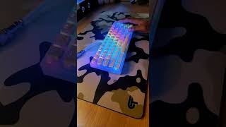 Womier WK61 mechanical keyboard lights [upl. by Elokyn]