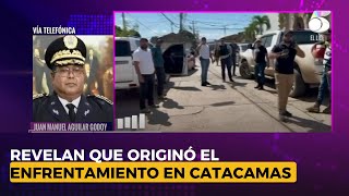 Revelan que originó el enfrentamiento entre policías y grupo armado en Catacamas [upl. by Erskine898]