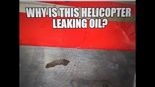 Why is this R44 leaking oil Youll want to know if you fly a Robinson R44 II [upl. by Pilar]