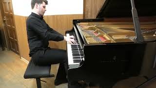 Maksym Shadko  F Liszt Transcendental etude quotChasse neigequot [upl. by Ainotahs]