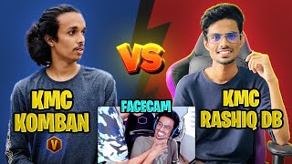 അവസാനം അടി ആയി 😡 FIGHT SCENE ON LIVE STREAM 😱 KMC KOMBAN VS KMC RASHIQ DB [upl. by Weintrob]