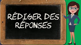 Expression 1 – rédiger des réponses à des questions sur un texte [upl. by Suiravad]