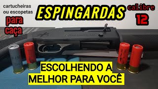 Espingardas a melhor opção para caça Calibre 12 para controle do javaporco Pq é tão boa Ep01 [upl. by Lugo]