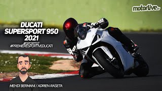 DUCATI SUPERSPORT 950 S 2021 I TEST MOTORLIVE [upl. by Nilahs]