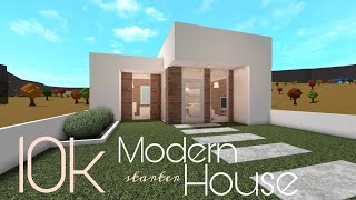 BLOXBURG 10K MODERN STARTER HOUSE  NOGAMEPASS [upl. by Alyehs]