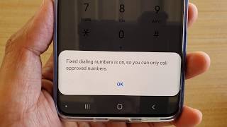 Android Solve Fixed dialing numbers is on so you can only call approved numbers [upl. by Ynatsyd]