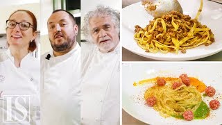 Ragù alla bolognese 2 ricette di Aurora Mazzucchelli Gianni DAmato e Dario Picchiotti [upl. by Anelim]