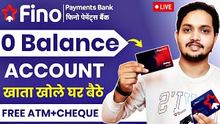 Fino Payment Bank Account Opening 2023  Fino Payment Bank  Fino Bank Account Opening Online [upl. by Eaton]